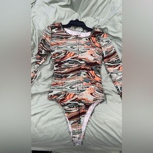 size medium bodysuit worn once